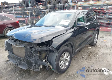 2019 Hyundai Santa Fe Se from USA, damaged, VIN 5NMS2CAD7KH011599